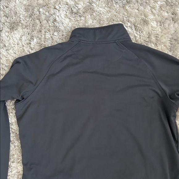 Sport-Tek Dark Gray Ladies' Fleece Lined Pullover - Picture 6 of 10